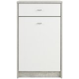 Mömax komoda 4-you new, siva, bela | Shoptok.si