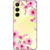  torbica silikonska print skin za samsung A556B galaxy A55 5G rose flowers Cene