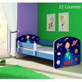  Otroška postelja ACMA z motivom, stranska modra 180x80 cm 22 Cosmos | Shoptok.si