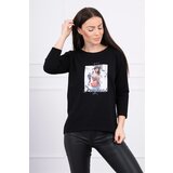 Kesi Blouse with Original black print Cijene