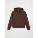 Sinsay Hoodie dukserica s džepom i vezenim natpisom | shoptok.hr