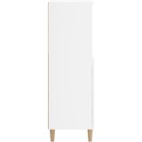  Visoka komoda bijela 60x36x110 cm od konstruiranog drva | Eponuda.com