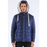 Dewberry M8645 MEN'S COAT-NAVY BLUE | Shoptok.si