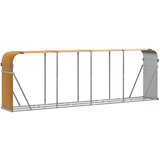  Držač za cjepanice izgledom drva 300x45x100 cm pocinčani čelik | Eponuda.ba