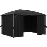  Sjenica sa zastorima 400 x 300 x 265 cm antracit | shoptok.hr