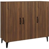  Komoda rjavi hrast 90x34x80 cm konstruiran les, (20654234) | Shoptok.si