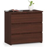 AKORD Cl3 Nočna Omarica, 3 Predali, Wenge, (5000332064) Cene
