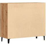 vidaXL Komoda artisan hrast 90x34x80 cm inženirski les | Shoptok.si