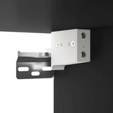  Komplet TV omaric 4-delni črn inženirski les, (20913883) | Shoptok.si