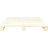 vidaXL Okvir za krevet od paleta od masivne borovine 160 x 200 cm | shoptok.hr