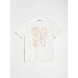 Sinsay Pamučna majica s printom | shoptok.hr