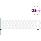  Šesterokotna ograda Komplet 2 Zelena Plastificirano jeklo Velika, (22085295) | Shoptok.si