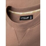 Ombre Classic unisex sweatshirt with round neckline - brown | ePonuda.com