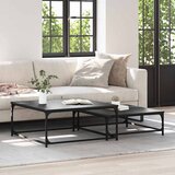  Kava Stol 2 pcs Crni hrast Konstruirano drvo | shoptok.hr