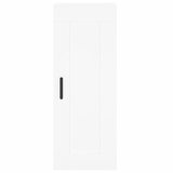  Visoka komoda bijeli 34,5x34x180 cm od konstruiranog drva | shoptok.hr