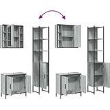 vidaXL 3-dijelni set kupaonskih ormarića boja hrasta sonome drveni | shoptok.hr