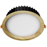  APLED-LED Ugradna RONDO WOODLINE LED/12W/230V 3000K prečnik 20 cm masivna borovina | Eponuda.com