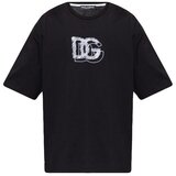 D&g Majice s kratkimi rokavi T-SHIRT G8OK4Z FU7EQ N0000 BLACK Črna Cene