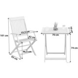 Gardenson Set Za Balkon Comodoro, Blazini, Les | Shoptok.si