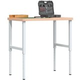 vidaXL Radni stol 100x60x(73-99,5) cm od masivne bukovine pravokutni Cijene