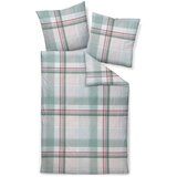 Janine posteljnina 135/200 cm mako saten zelena, barve gozdnih sadežev, bež | Shoptok.si