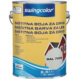SWINGCOLOR ZAŠČITNA BARVA ZA LES (barva: siva; 2,5 l, na vodni osnovi) Cene