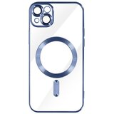 Apple silikonska futrola magsafe iphone 15 plava