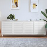  Vrata za ormarić rešetkasta 4 kom bijela 69 x 59,4 cm borovina | shoptok.hr