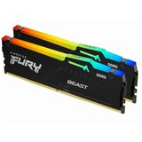 Kingston Memorija 32GB(2x16GB)/DIMM/DDR5/6000MHz/CL30/FURY Beast | ePonuda.com