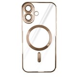 Magsafe silikonska maska za iphone 16+/ zlatna Cene