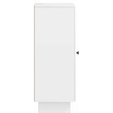  Kreveta Bijela visokog sjaja 33 x 34,5 x 90 cm | shoptok.hr