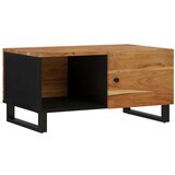  Stolić za kavu 80x50x40 cm od drva bagrema i konstruiranog drva | Eponuda.ba
