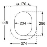 Villeroy Boch 99266100 Hommage WC deska | Shoptok.si