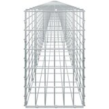  Gabion s žicom debljine 3,5 mm i mrežom 5x10 cm 1150x30x50 cm Slike