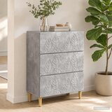 Ormar s ladicama Betonska siva 66 x 34,5 x 90 cm | shoptok.hr