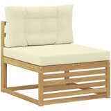  Set vanjskih sofa 6 pcs Bijela i krem 325 x 162,5 x 73 cm | shoptok.hr