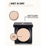 Flormar Wet & Dry Compact Powder kompaktni puder za poenotenje kože odtenek 005 Medium Caramel 10 g | Shoptok.si