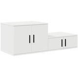 Ormarić za pohranu 2 pcs Bijelo 127 x 41 x 40 cm | shoptok.hr