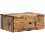  Noćni ormarić za montažu na zid s ladicama 2 pcs Staro drvo | shoptok.hr