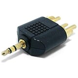 Gembird Audio adapter A-458, 3.5 mm plug to 2 x RCA plug stereo audio adapter Cijene