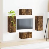  Set TV komoda 2 kom. Dimljeni hrast | shoptok.hr