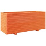  Vrtna sadilica voštano smeđe boje 110x40x49,5 cm od borovine | shoptok.hr