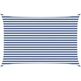 vidaXL Sončno platno Modra in bela 4,5 x 3 m 100% poliester Oxford, (5000222485) | Shoptok.si