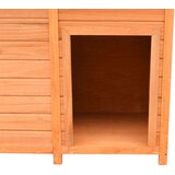 vidaXL Pasja uta trdna borovina in les jelke 120x77x86 cm | Shoptok.si