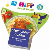 Hipp Bio otroška hrana - testenine v obliki zvezdic s sredozemsko zelenjavo