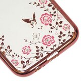 Nillkin Silikonski ovitek z rožicami za Samsung Galaxy J3 2016 - pink | Shoptok.si