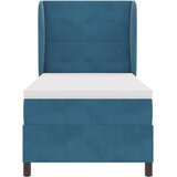 Krevet s opruga kutije Tamno plava 200 x 80 cm Baršun | Eponuda.com