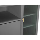 Støraa Siva metalna vitrina 104x80 cm Rosalie – | shoptok.hr