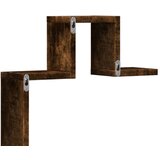  Zidna polica boja hrasta 104,5x10x43 cm od konstruiranog drva | Eponuda.com