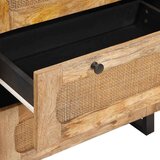  Strani šal 2 pcs Rjava 60 x 33 x 75 cm Masiven les manga, (5000155747) | Shoptok.si